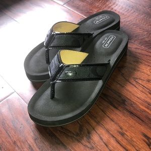 Coach Flip Flops